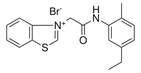 Ethyl Methyl Phenylcarbamoyl Methyl Benzothiazol Ium