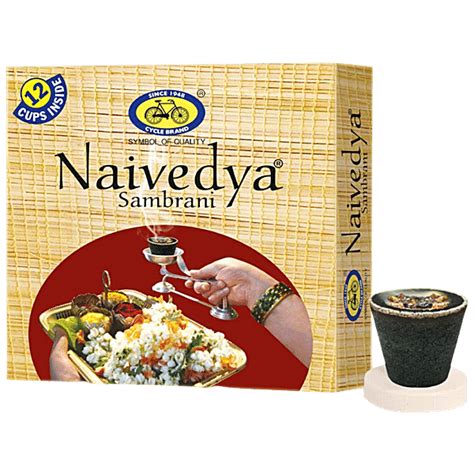 Buy Cycle Naivedya Cup Sambrani For Daily Puja With Benzoin Fragrance