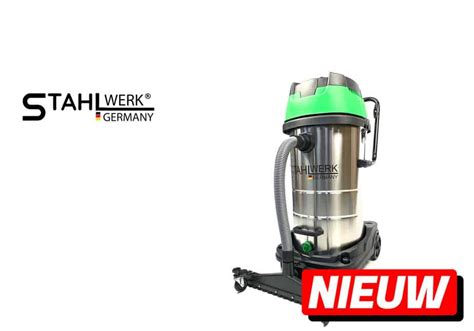 STAHLWERK GERMANY V100 3000W INDUSTRIËLE BOUW ZUIGER 100LITER JD