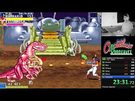 Live Cadillacs And Dinosaurs Speedrun Hannah Youtube