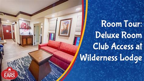 Wilderness Lodge Deluxe Room With Club Access Room Tour Youtube