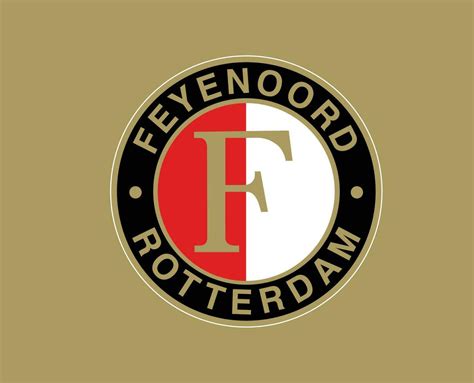 Feyenoord Rotterdam Club Logo Symbol Netherlands Eredivisie League ...