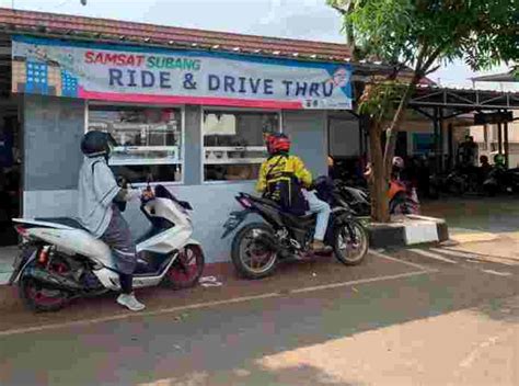 Bayar Pajak Lebih Mudah Melalui Samsat Drive Thru Wartakini