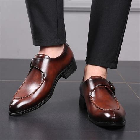 Men Italian Style Handmade Genuine Leather Business Dress Shoes Dress Shoes Men Designer