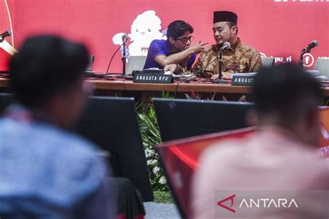 Kpu Sahkan Perolehan Suara Pilpres Di Provinsi Antara News