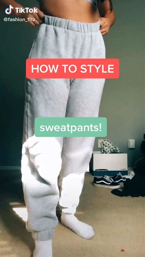 Tikt0k Video Cute Sweatpants Outfit Cute Sweatpants Cute Comfy Outfits