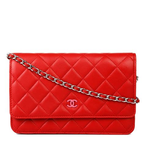 Download Handbag Leather Chanel Red Bag Free Transparent Image HQ HQ ...