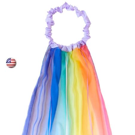 Voile En Soie Arc En Ciel Deguisement Princesse Et F E De Sarah S Silks