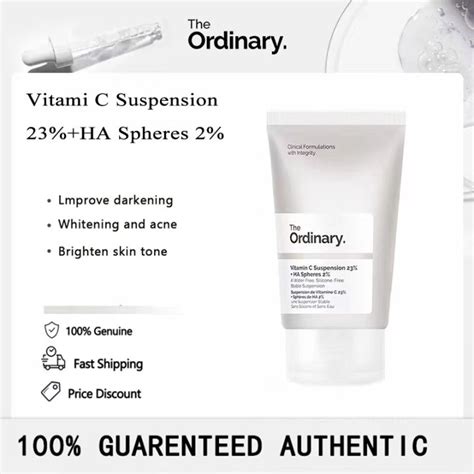 The Ordinary Vitamin C Suspension Ha Spheres Lazada Ph