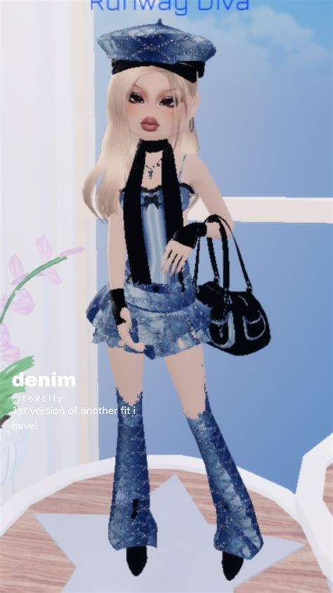 Denim Jeans Dti Dress To Impress In Dress To Impress