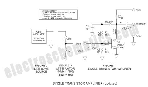 Single Transistor Amplifier Revisited Part 1