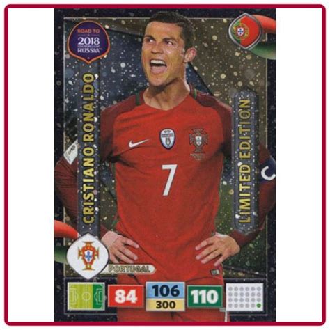 Panini Adrenalyn XL Road To World Cup Russia 2018 Cristiano Ronaldo