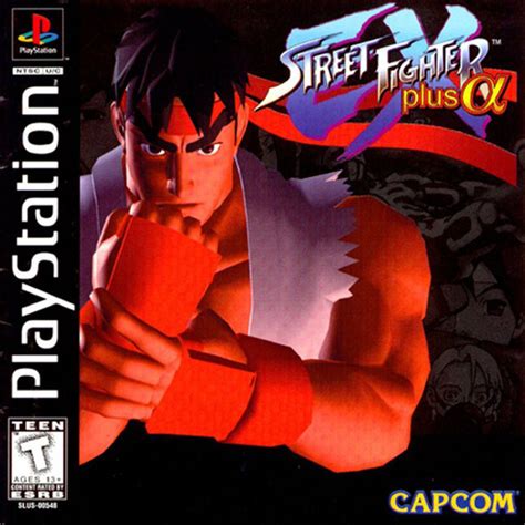 Street Fighter Ex Plus Alpha Sony Playstation