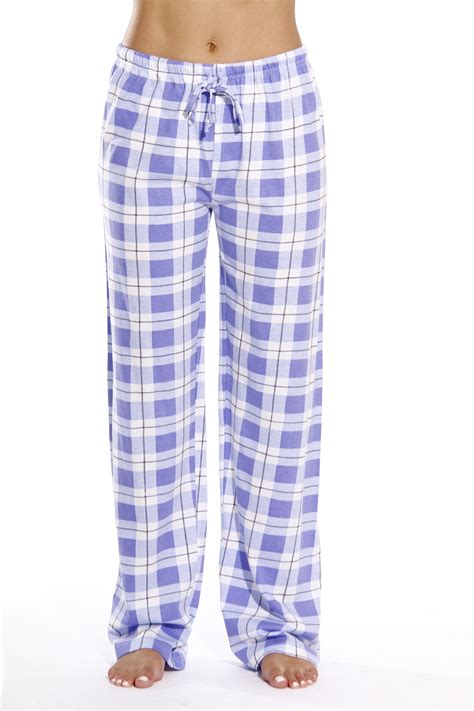 Just Love 100 Cotton Jersey Women Plaid Pajama Pants Sleepwear