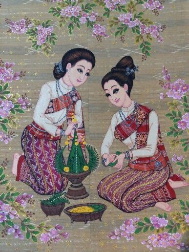 Famous Loy Krathong Festival Painting Online Royalthaiart Artofit