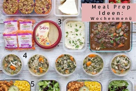 Meal Prep Ideen Wochenmen S Zum Vorkochen Und Aufw Rmen