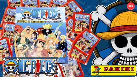 Lbum De Figuritas One Piece Un Nuevo Mundo Panini Argentina Youtube