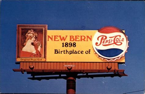 Birthplace of Pepsi Cola in 1898 Advertising