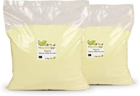 Organic Whole Milk Powder 5kg Buy Whole Foods Online Ltd