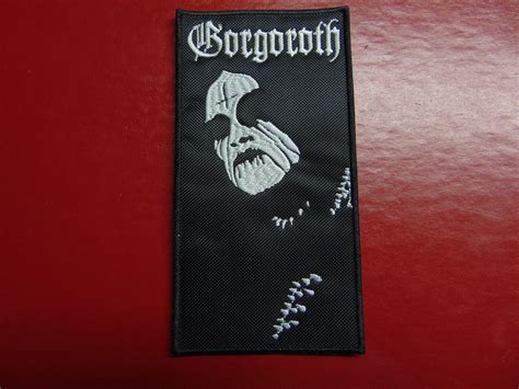 GORGOROTH Embroidered Patch (black metal) Norway 2368 - Metal Devastation