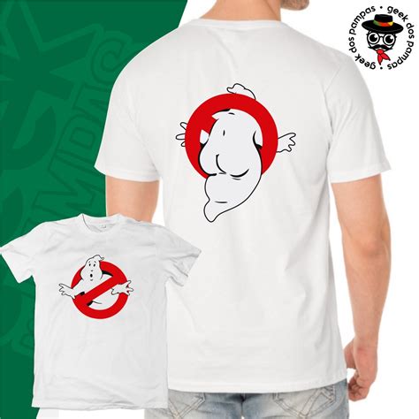 Camiseta Unissex Ca A Fantasmas Ghostbusters Shopee Brasil