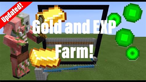 INSANE GOLD And EXP Farm Minecraft Bedrock 1 16 Nether Update YouTube