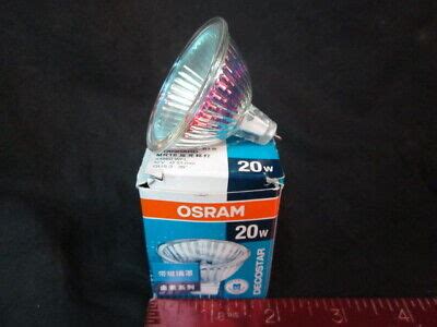 Osram Wfl Decostar S Standard Mr Halogen Lamp Ebay