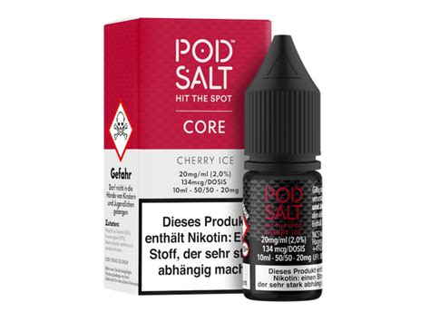 Pod Salt Core Cherry Ice Nikotinsalz Liquid 7 95