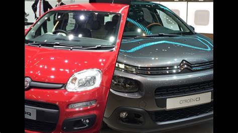 Citroen C Vs Fiat Panda Youtube