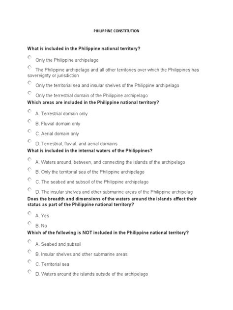 Philippine Constitution | PDF | Search Warrant | Search And Seizure