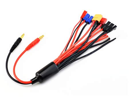 Rc Lipo Battery Charger Connector Adapters In Splitter Cable Mm