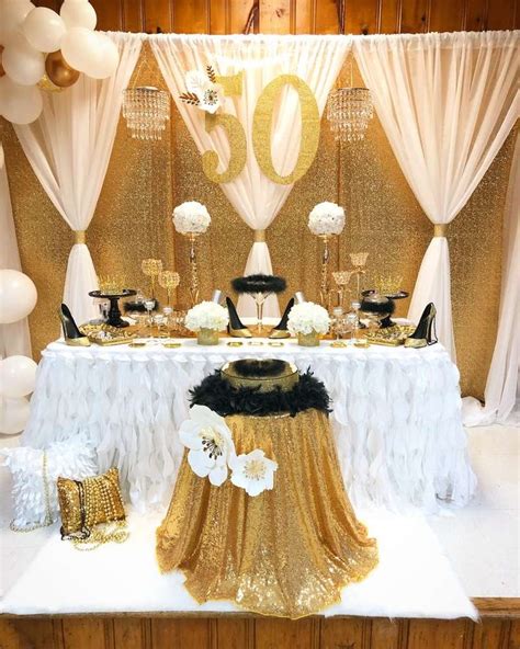 50th & Fabulous Birthday Party Ideas | Photo 1 of 19