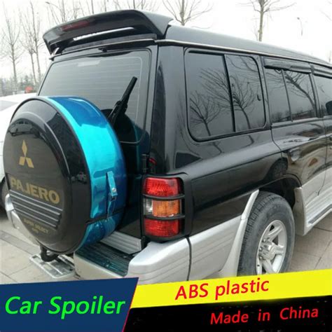 Spoilers Wings For Mitsubishi Pajero V Rear Wing Pajero V V Fixed