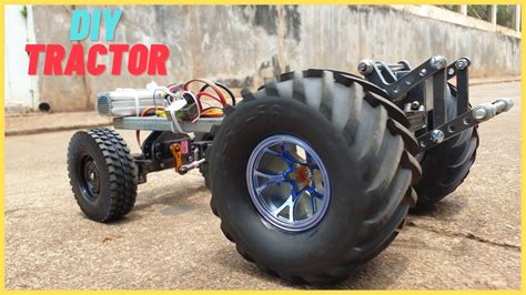 How To Make Super Heavy Duty Rc Tractor Chassis Full Metal Youtube