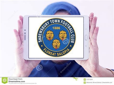 Shrewsbury Town F.C. Football Club Logo Editorial Stock Image - Image ...