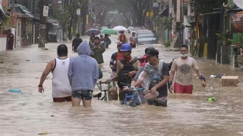 Typhoon Triggers Major Flooding In Philippines Capital