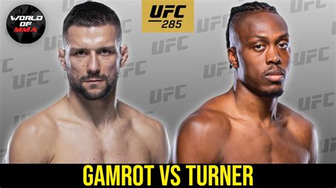 Mateusz Gamrot Vs Jalin Turner Na Ufc Youtube