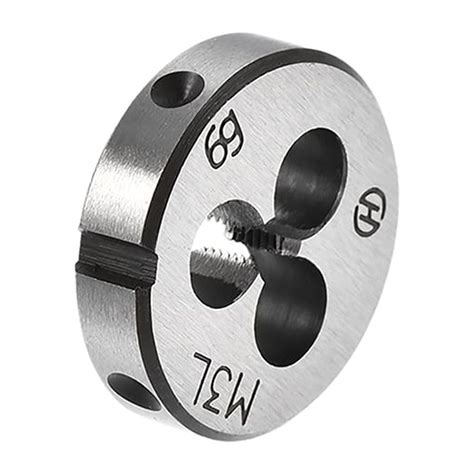 Uxcell M X Metric Left Hand Alloy Tool Steel Machine Thread Round