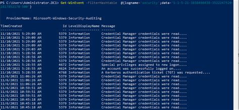 How To Filter Windows Event Logs By User With Powershell Askme Tech