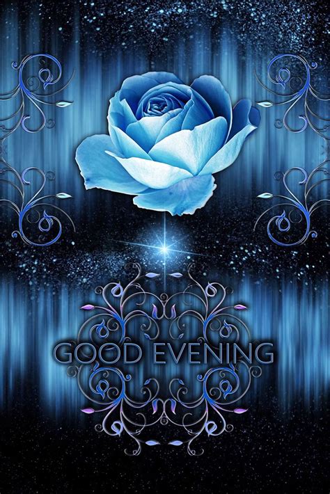 🧿Good evening! Animated Greeting Card | Good evening greetings, Good ...