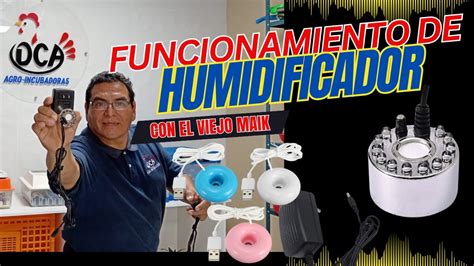 CÓMO FUNCIONA UN HUMIDIFICADOR PARA PODER USARLO EN SU INCUBADORA