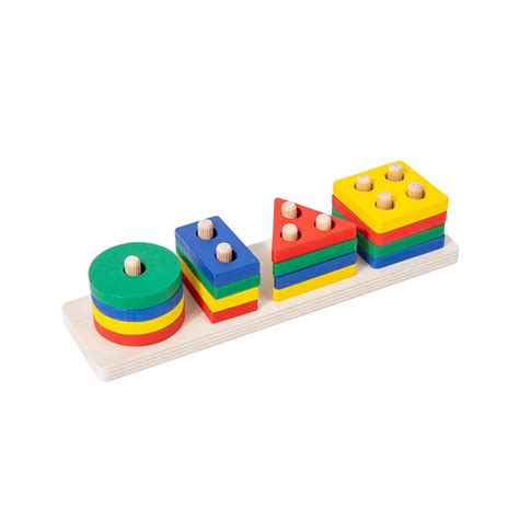 Wooden Sorting Stacking Toy Wooden Sorting Stacking Montessori Toys