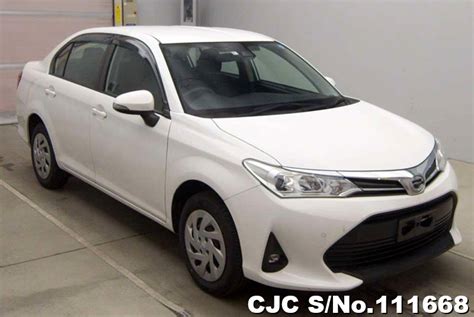 2018 Toyota Corolla Axio White For Sale Stock No 111668 Japanese