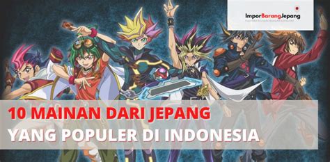 10 Mainan dari Jepang yang Populer di Indonesia