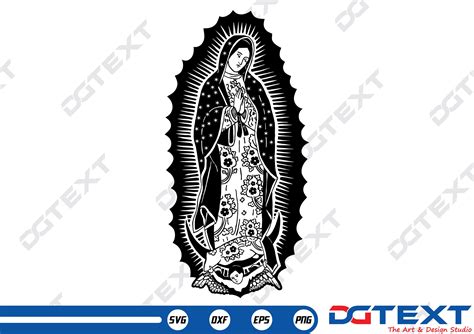 Virgen Guadalupe Svg