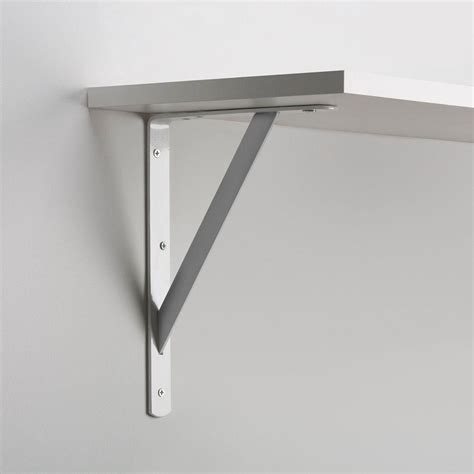 Everbilt In X In White Heavy Duty Shelf Bracket The