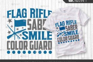 Flag Rifle Saber Smile Color Guard Svg Graphic By Pixel Elites