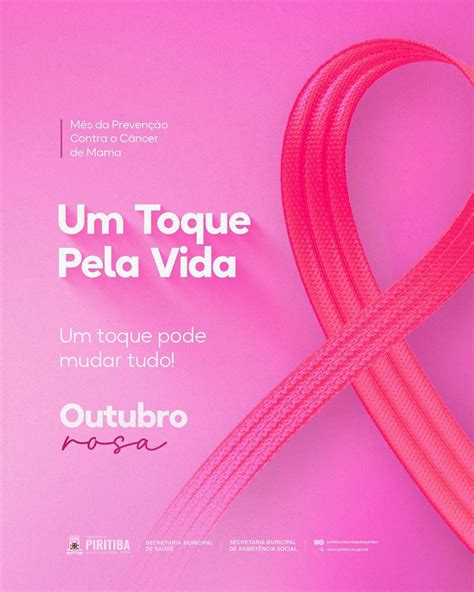 Outubro Rosa “um Toque Pela Vida” Prefeitura Municipal De Piritiba