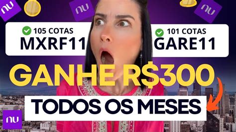 Como Receber R 300 por Mês de Aluguel GARE11 E MXRF11 Passo a