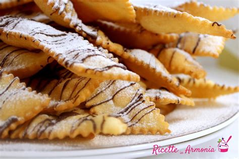 Chiacchiere Al Cioccolato Ricette In Armonia Ricette In Armonia